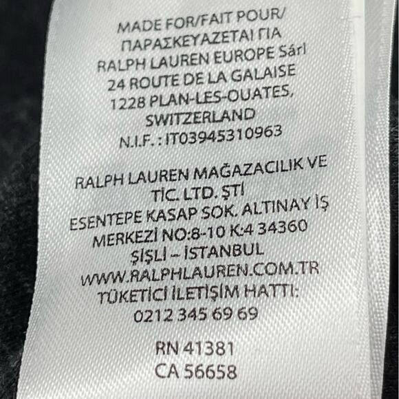 Polo Ralph Lauren Men's Gray Cotton Quarter Zip Sweatshirt Comfy Normcore XXL - Picture 11 of 12